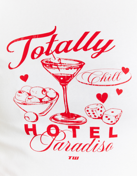 TALLY WEiJL, T-shirt Λευκό με στάμπα for Women