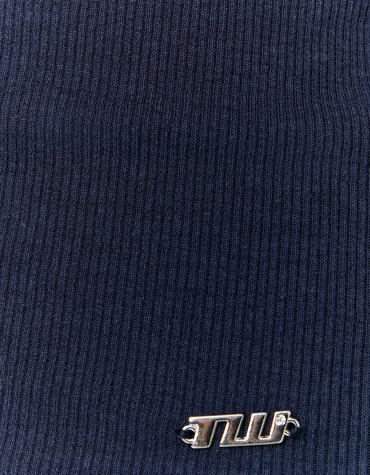 TALLY WEiJL, T-shirt Col Bateau Bleu for Women