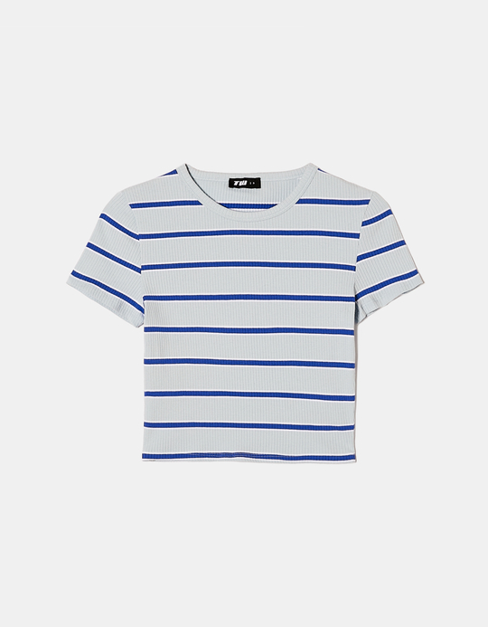 TALLY WEiJL, T-shirt Basic Μπλε for Women