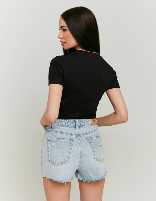 TALLY WEiJL, T-shirt Μαύρο με στάμπα for Women
