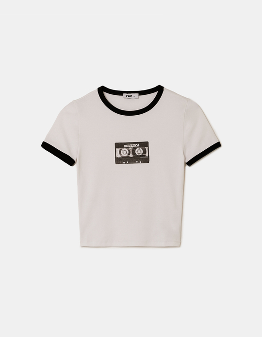 TALLY WEiJL, T-Shirt Λευκό for Women