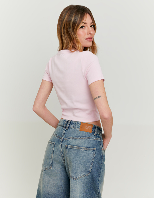 TALLY WEiJL, T-shirt Ροζ με στάμπα for Women