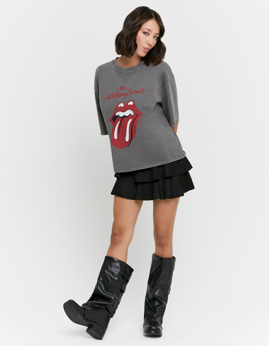 TALLY WEiJL, T Shirt Gris Imprimé for Women