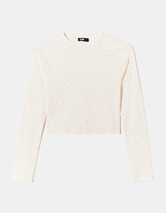 TALLY WEiJL, Florales Basic T-Shirt for Women