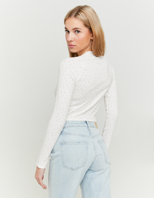 TALLY WEiJL, Florales Basic T-Shirt for Women