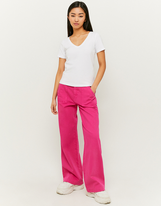 TALLY WEiJL, Weißes Basic T-Shirt  for Women