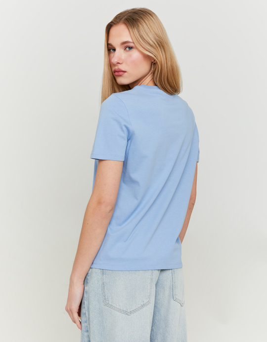 TALLY WEiJL, Blue Printed T-shirt for Women