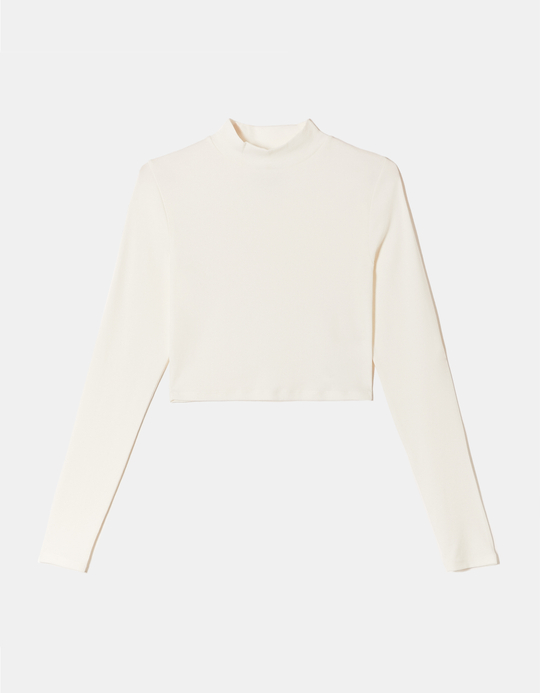 TALLY WEiJL, T-Shirt basique court blanc for Women