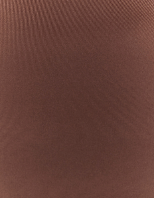 TALLY WEiJL, Brown Cropped Basic T-shirt for Women