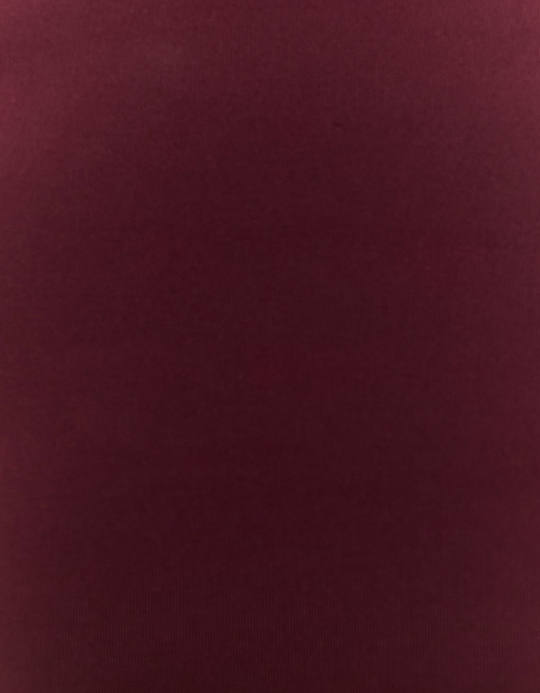 TALLY WEiJL, Basic Burgundy T‑shirt with Long Sleeves for Women