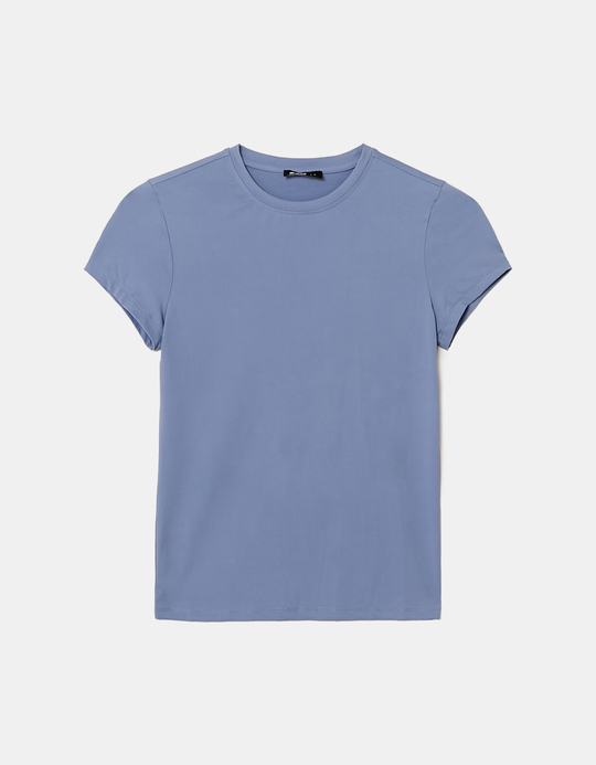 TALLY WEiJL, T-shirt basic blu for Women