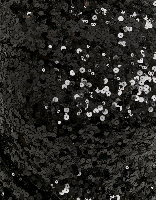TALLY WEiJL, Top Noir Asymétrique à Sequins for Women