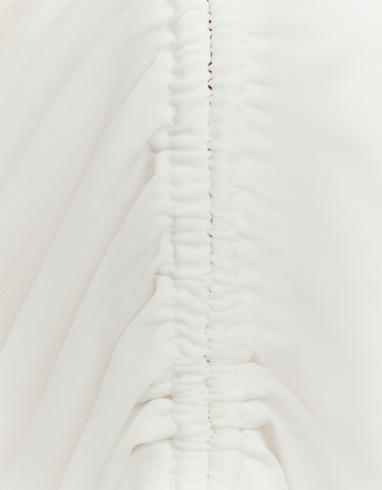TALLY WEiJL, White Asymmetric Top for Women