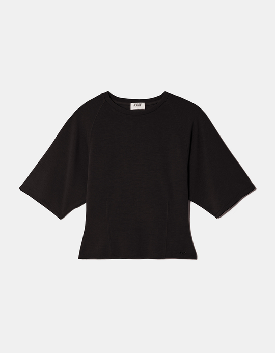 TALLY WEiJL, Black Basic T-shirt for Women