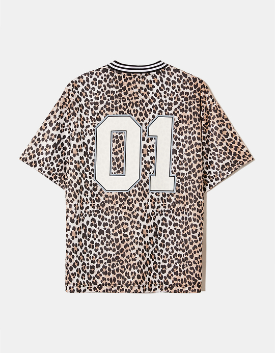 TALLY WEiJL, Leo Print T-Shirt de Football for Women
