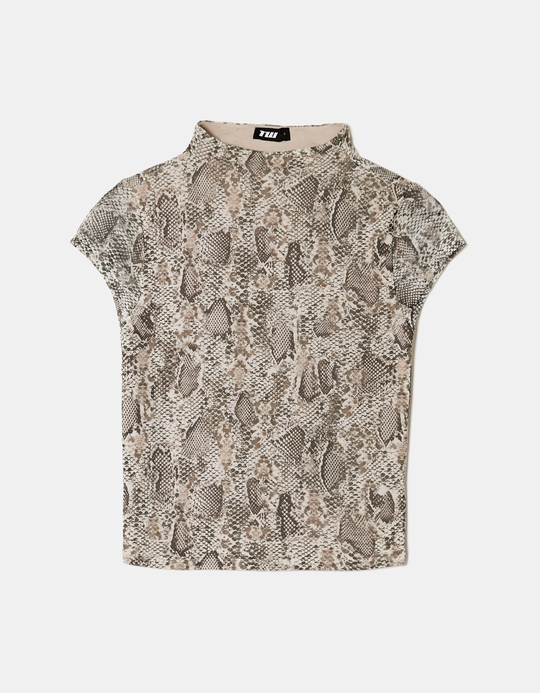 TALLY WEiJL, Animal Print Top for Women