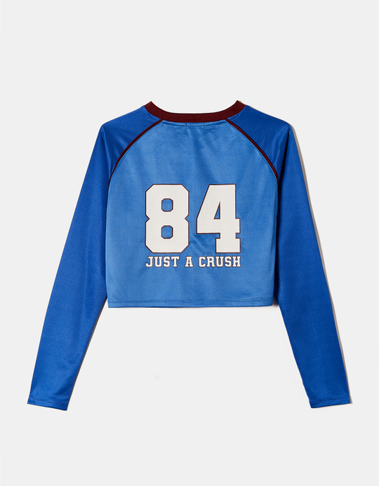 TALLY WEiJL, Football T-shirts Corta Blu for Women