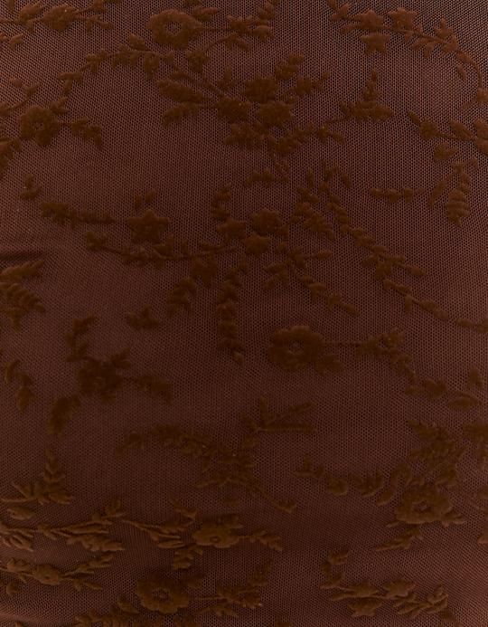 TALLY WEiJL, Braunes Top mit Blumenprint for Women