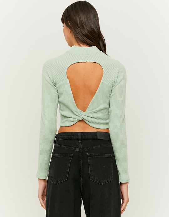TALLY WEiJL, Crop Top a Maniche Lunghe for Women