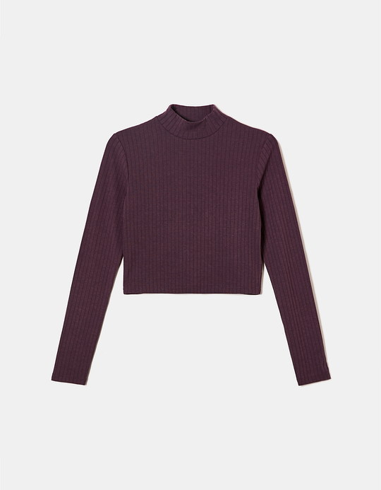 TALLY WEiJL, Basic Cropped T-Shirt for Women