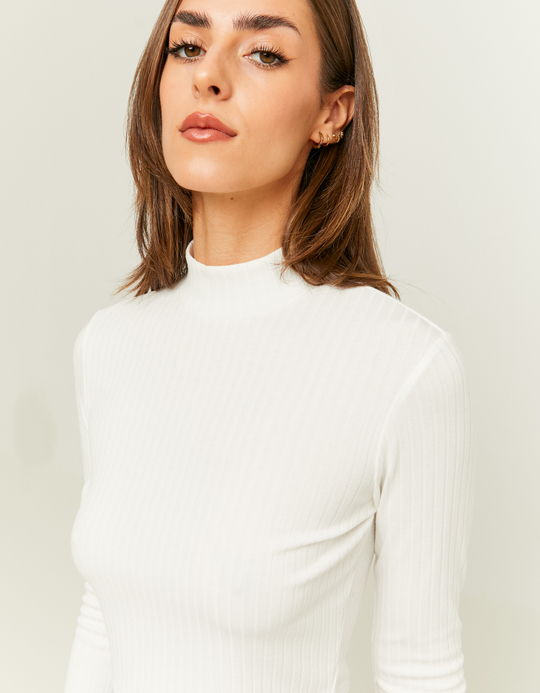 TALLY WEiJL, T-Shirt basique court blanc for Women