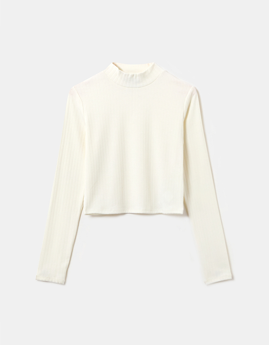 TALLY WEiJL, T-Shirt basique court blanc for Women