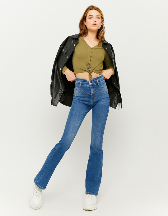 TALLY WEiJL, Top Basique Vert for Women