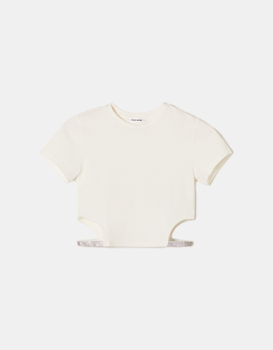 TALLY WEiJL, Cropped Cut Out Top for Women