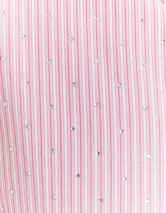 TALLY WEiJL, Chemise Droite Rayée avec Strass for Women