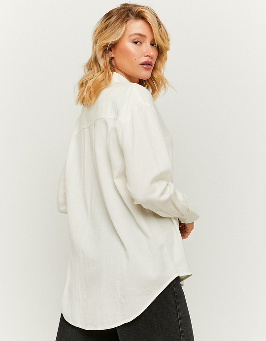 TALLY WEiJL, Weißes Oversize Hemd for Women