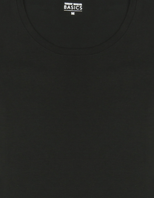 TALLY WEiJL, Schwarzes Basic T-Shirt for Women