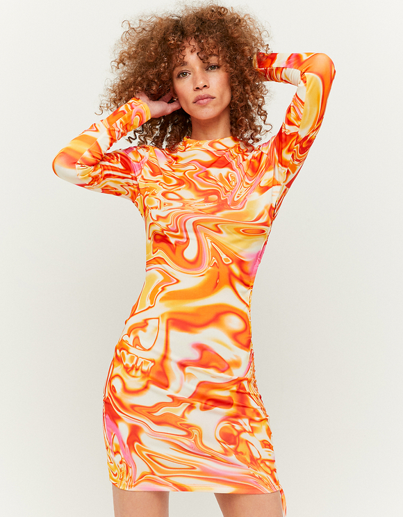 Mini Tie Dye Dress | TALLY WEiJL Online 
