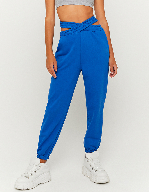 Joggers a Vita Alta Blu | TALLY WEiJL Online Shop