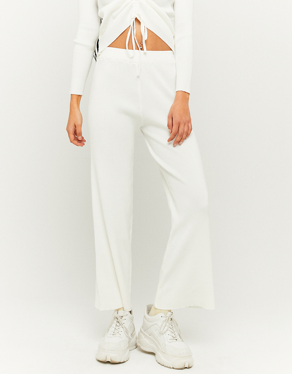 Pantaloni Flare - a Zampa in Maglia | TALLY WEiJL Online Shop