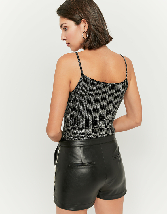 lurex bodysuit