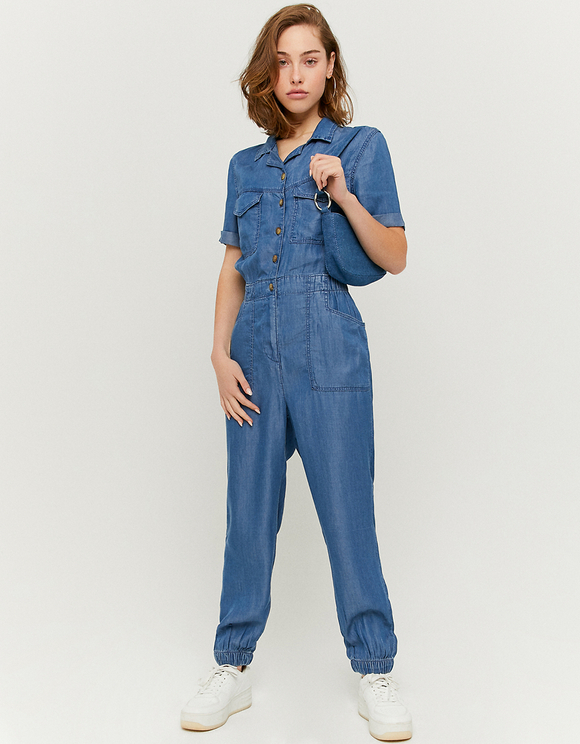 Tuta Lunga Leggera Blu | TALLY WEiJL Online Shop