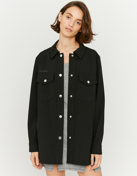 Giacca-camicia Nera | TALLY WEiJL Online Shop