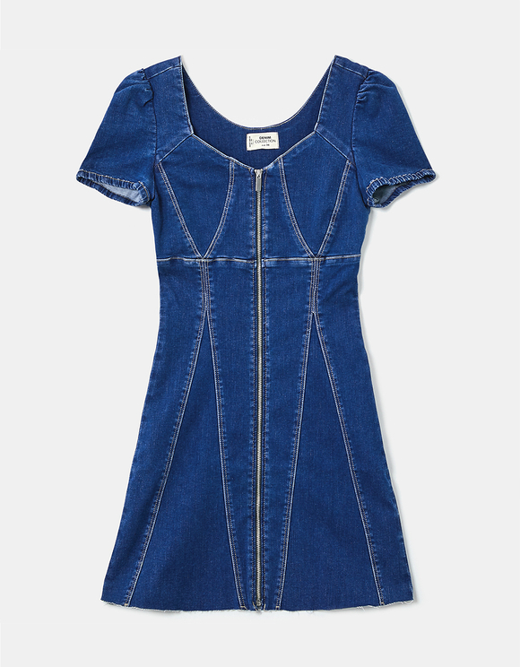 Vestito Mini di Jeans Elasticizzato | TALLY WEiJL Online Shop