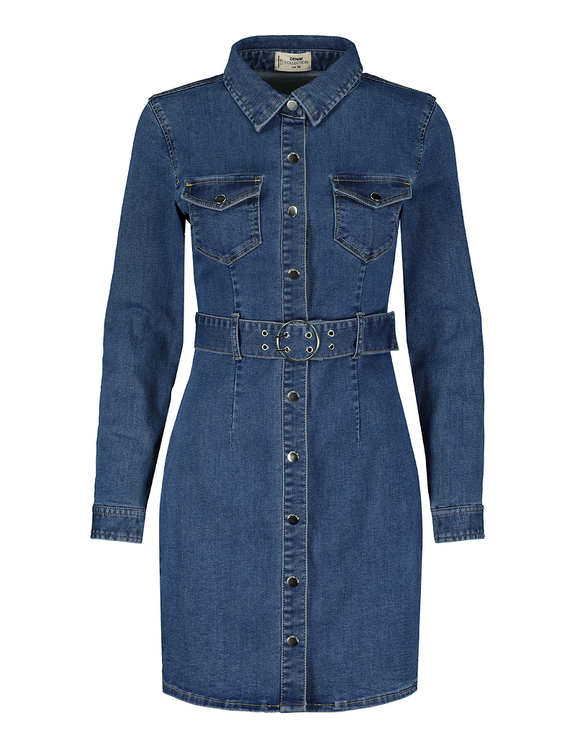 Vestito Denim Aderente