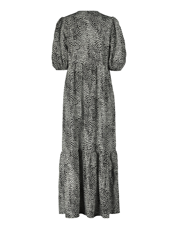 Vestito Midi a con Stampa Dalmata