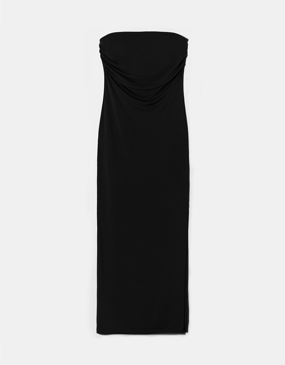 Robe Sans Bretelles BCBG Noire Taille 12 - Avec Poches, Neuve Avec étiquettes, Idéale Soirée