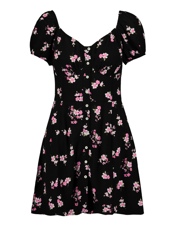 flower print dress