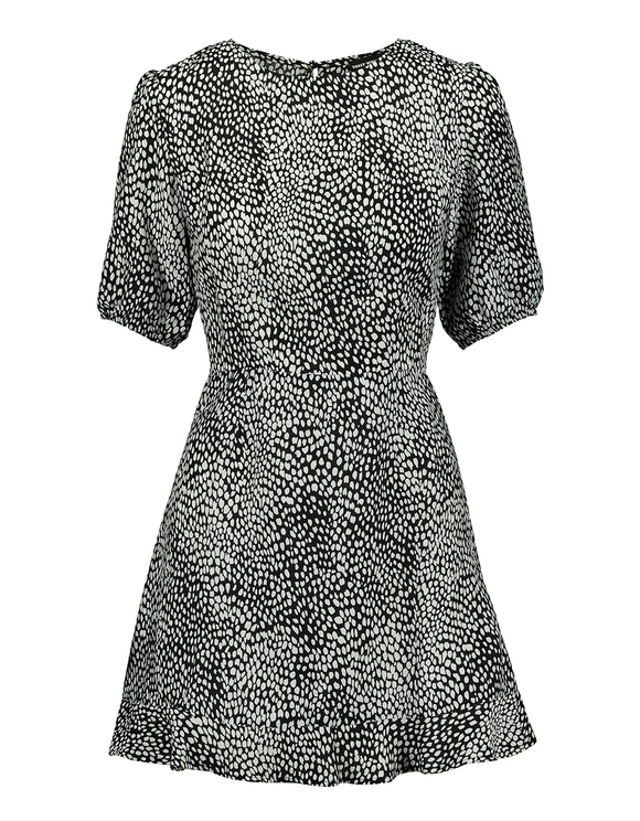 Vestito Corto con Stampa di Dalmata