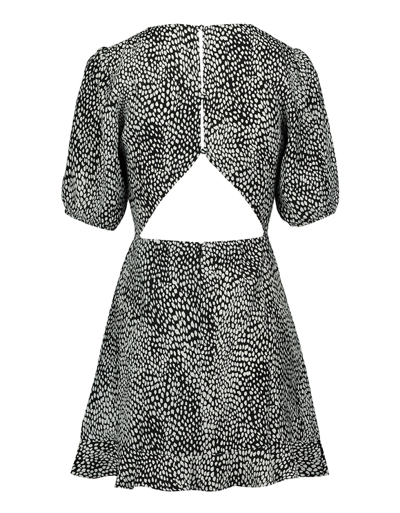 Vestito Corto con Stampa di Dalmata