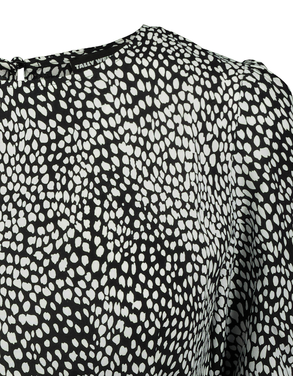 Vestito Corto con Stampa di Dalmata