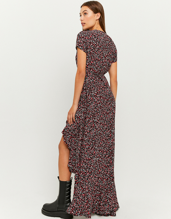 robe longue manche courte