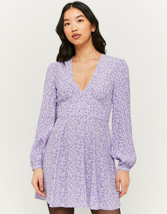 Vestito Corto Romantico Maniche Lunghe | TALLY WEiJL Online Shop