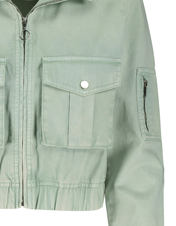 Giacca Utility in Verde Menta