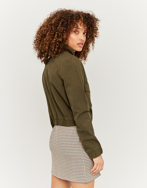 Giacca Utility in Khaki