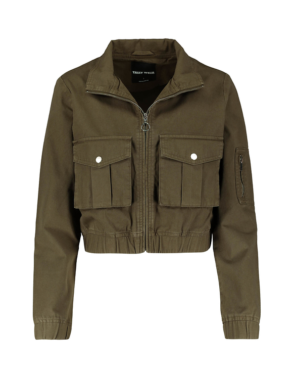 Giacca Utility in Khaki